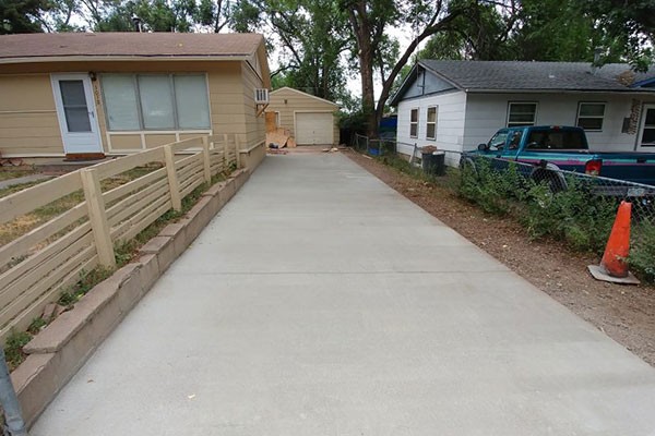 Stained Concrete Walkways