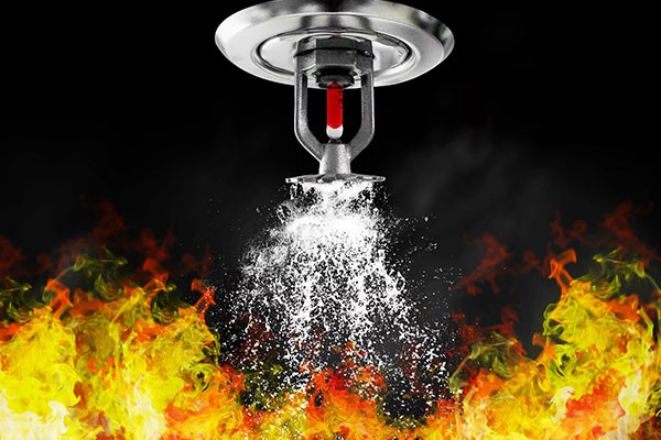 Fire Sprinkler Discharge