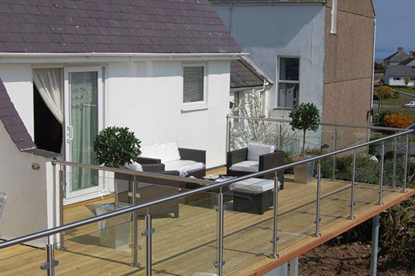 Stainless Steel Balcony Installation