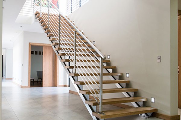 Stainless Steel Stairs Installation