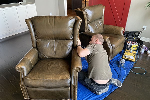 Best leather furniture repair services