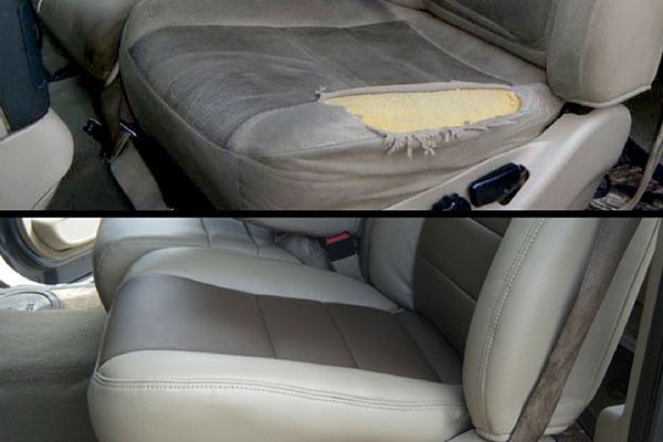 Affordable leather restoration for Car