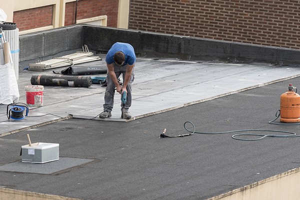 Flat Roofing Services The Woodlands TX